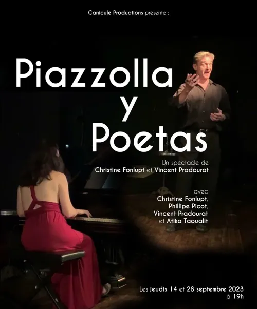 Affiche de Piazzolla y Poetas