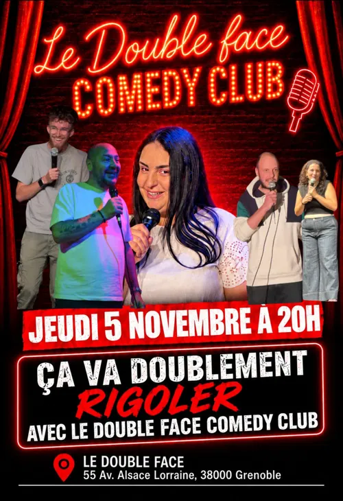 Affiche de Double Face Comedy Club