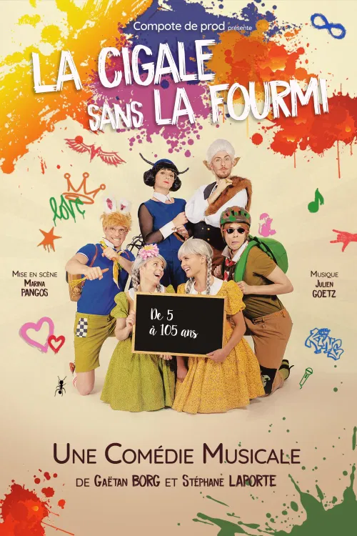 Affiche de La Cigale sans la Fourmi