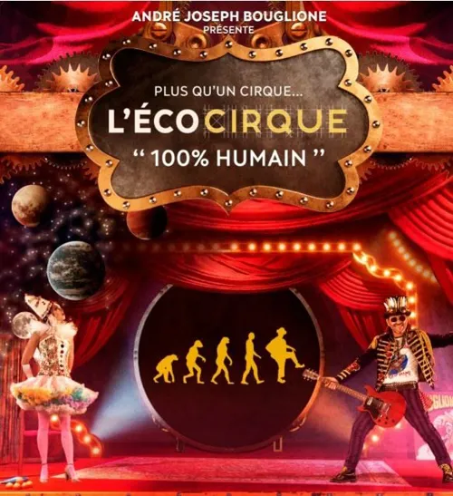 Affiche de L'Ecocirque 100% humain | Marseille