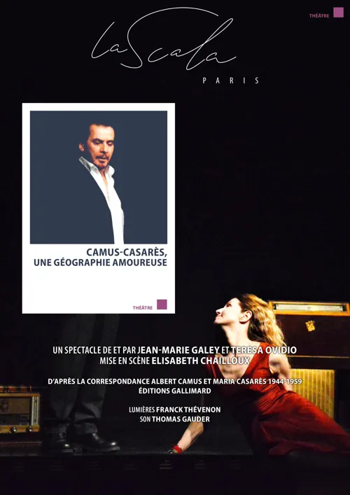Affiche de Camus-Casarès, une géographie amoureuse