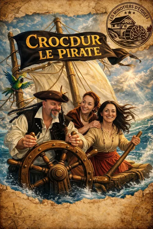 Affiche de Crocdur le Pirate | Festival Planches d'Automne