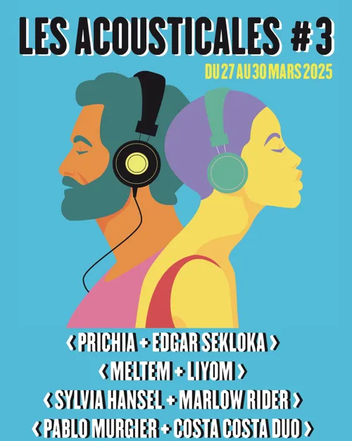 Affiche de Les Acousticales #3