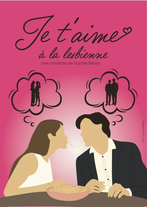 Affiche de Je t'aime à la lesbienne