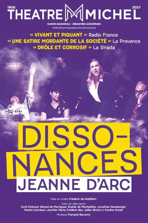 Affiche de Dissonances Jeanne d'Arc