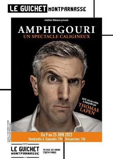 Affiche de Thomas Lapen dans Amphigouri