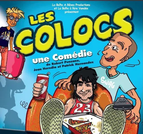 Affiche de Les colocs