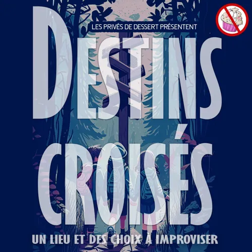 Affiche de Destins croisés : un lieu et des choix à improviser