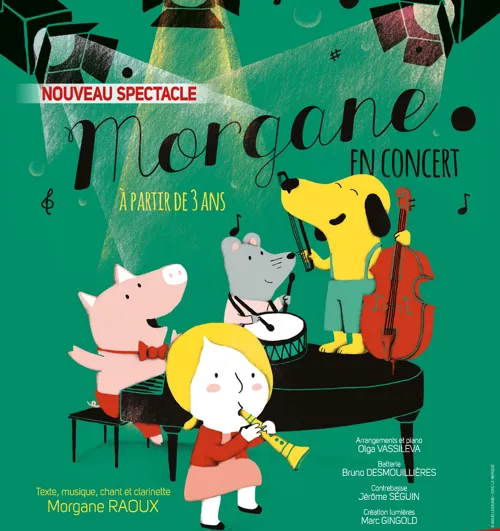 Affiche de Morgane en concert