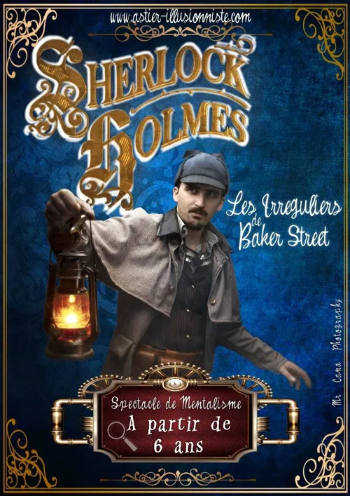 Affiche de Sherlock Holmes et les irréguliers de Baker Street