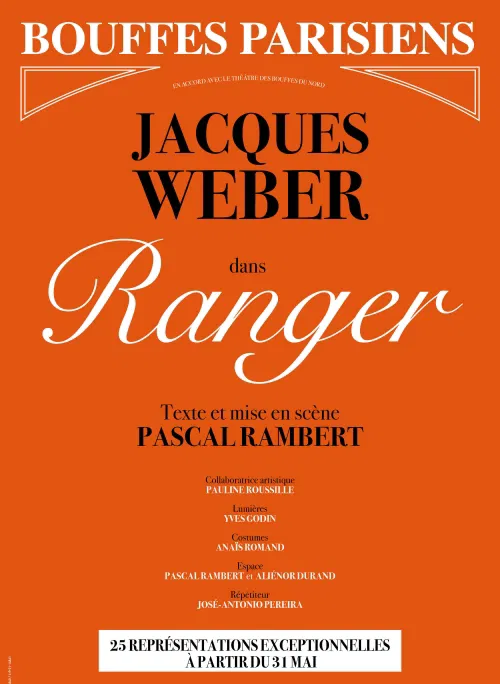 Affiche de Jacques Weber dans Ranger