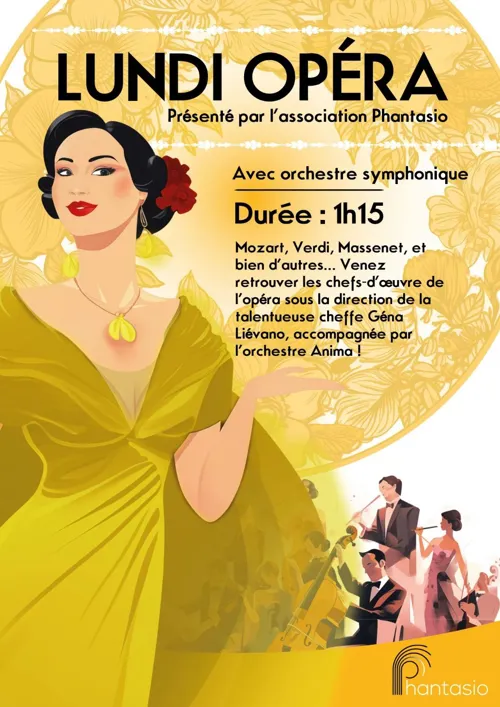 Affiche de Soirée lyrique d'été