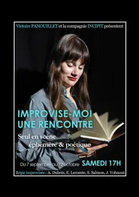 Improvise-moi une rencontre, seul en scène éphémère et poétique - 