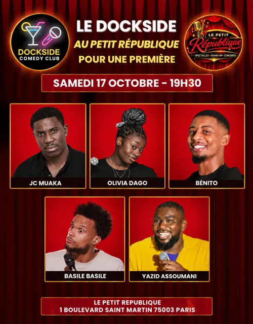 Affiche de Dockside Comedy Show