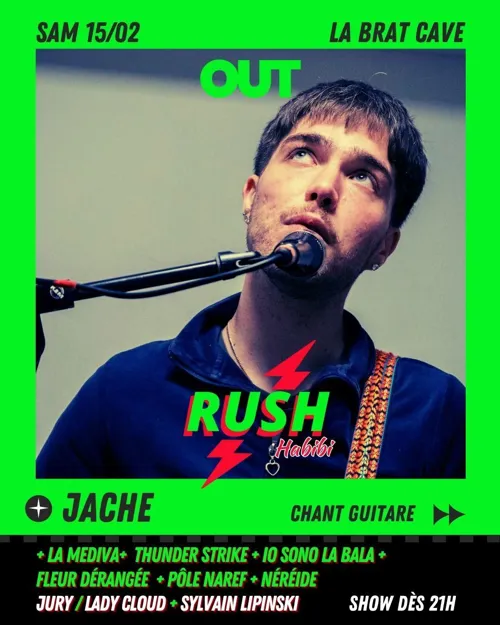JACHE (en solo) voix et guitare