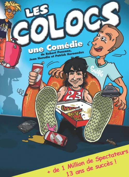 Affiche de Les colocs