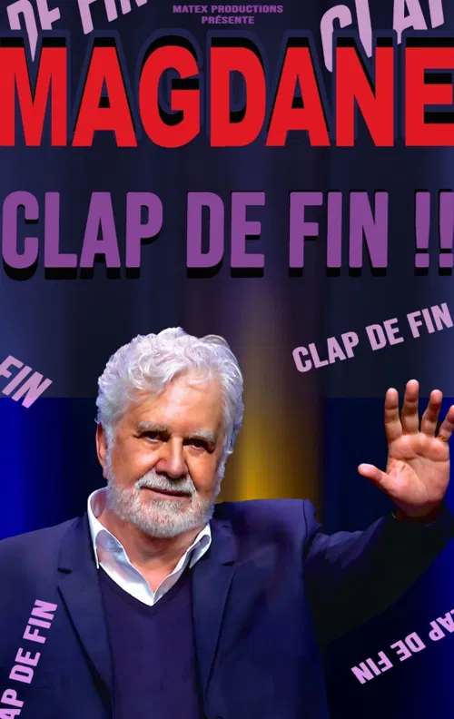 Affiche de Roland Magdane dans Clap de fin !