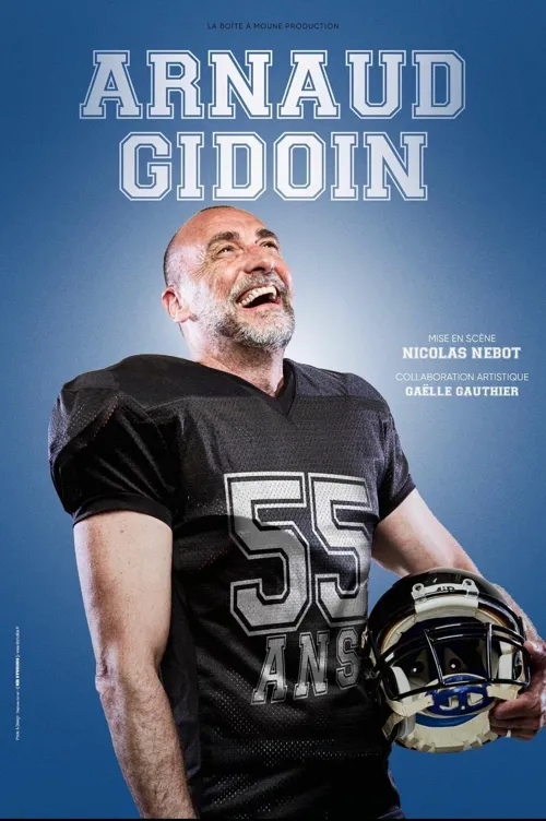 Affiche de Arnaud Gidoin dans 55 ans