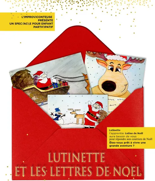 Affiche de Lutinette et les lettres de Noël