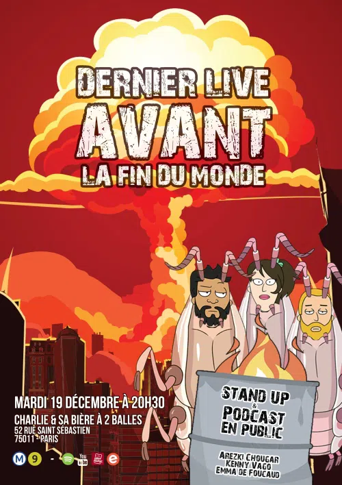 Affiche de Dernier live avant la fin du monde