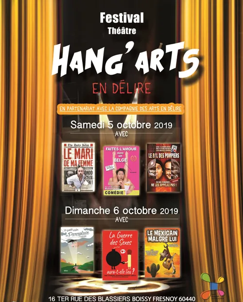 Affiche de Festival Hang'arts en délire : Pass 2 jours