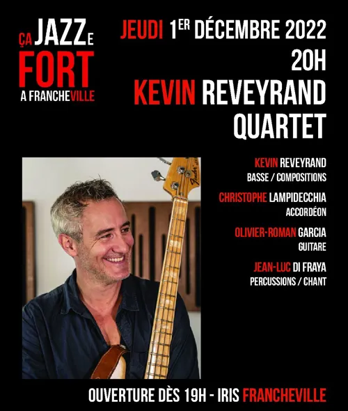 Affiche de Kevin Reveyrand Quartet
