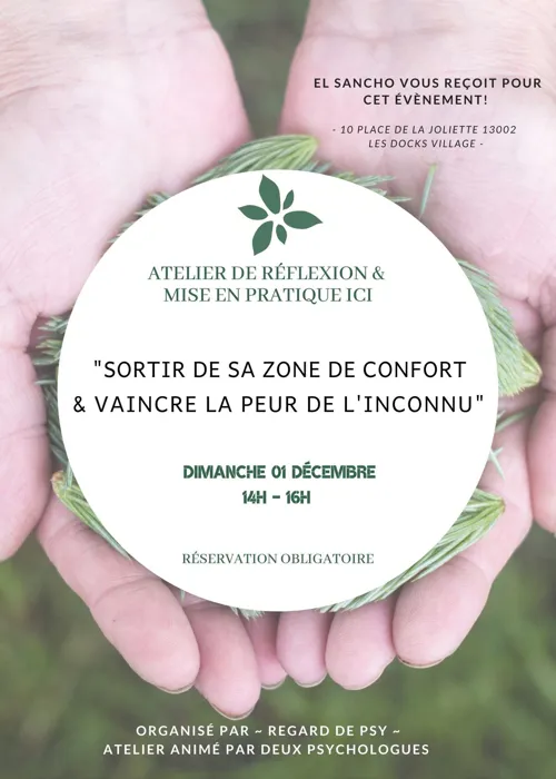 Photo 2 de Atelier de réflexion et mise en pratique : sortir de sa zone de confort