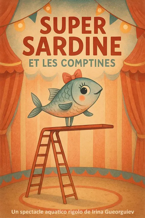 Affiche de Super Sardine et les comptines