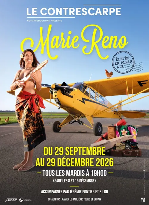Affiche de Marie Reno dans Élevée en plein air