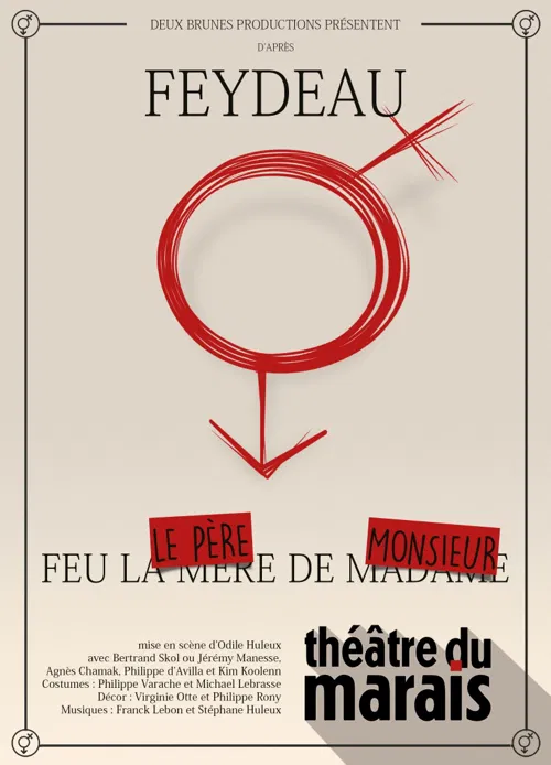 Affiche de Feu le père de Monsieur