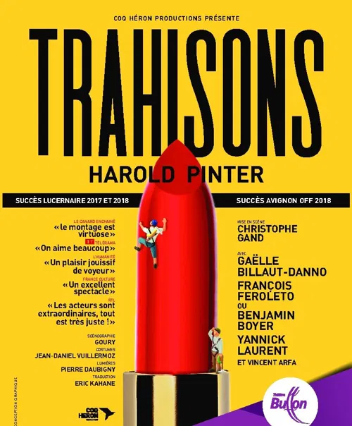 Affiche de Trahisons