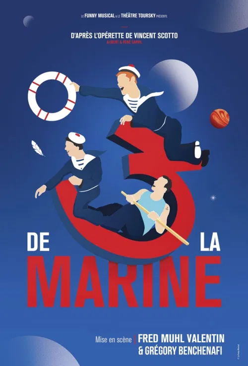 Affiche de Trois de la Marine