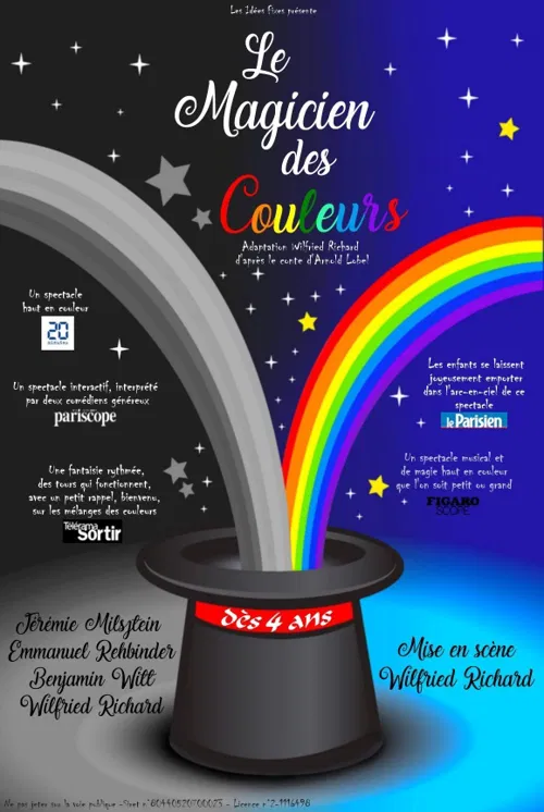 Affiche de Le magicien des couleurs