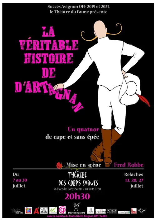Affiche de La véritable histoire de d'Artagnan