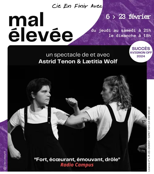 Affiche de Mal élevée