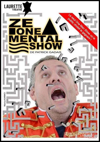 Affiche de Patrick Gadais dans Ze One Mental Show