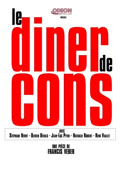 Affiche de Le dîner de cons