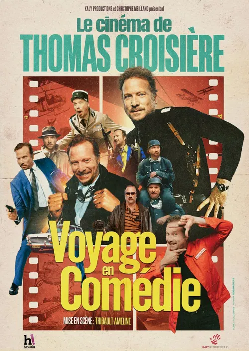Affiche de Thomas Croisière dans Voyage en comédie