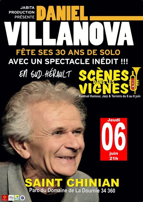 Affiche de Daniel Villanova dans Daniel Villanova fête ses 30 ans de solo