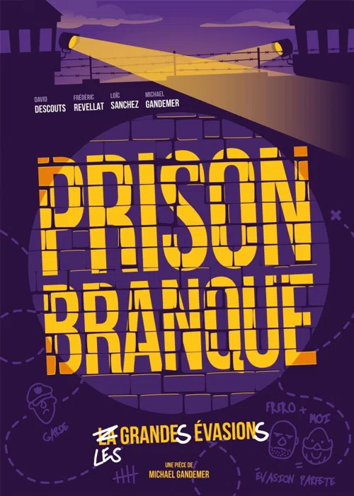 Affiche de Prison Branque
