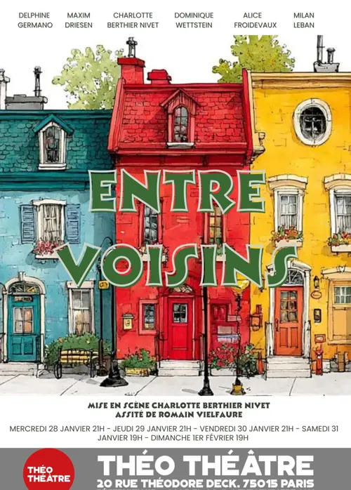 Affiche de Entre voisins