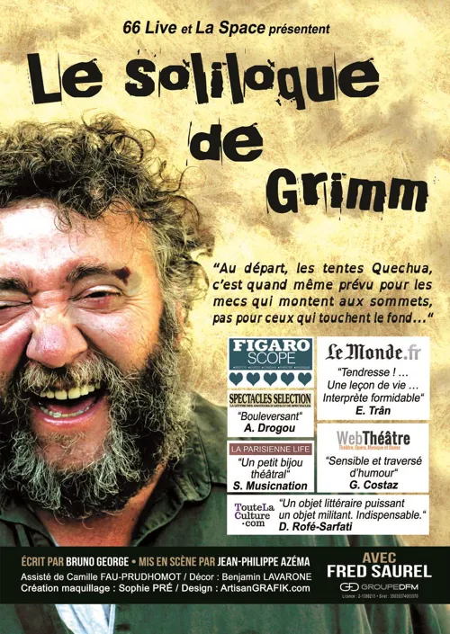 Affiche de Le soliloque de Grimm