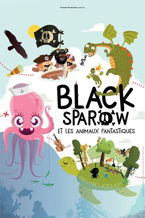 Affiche de Black Sparow et les animaux fantastiques