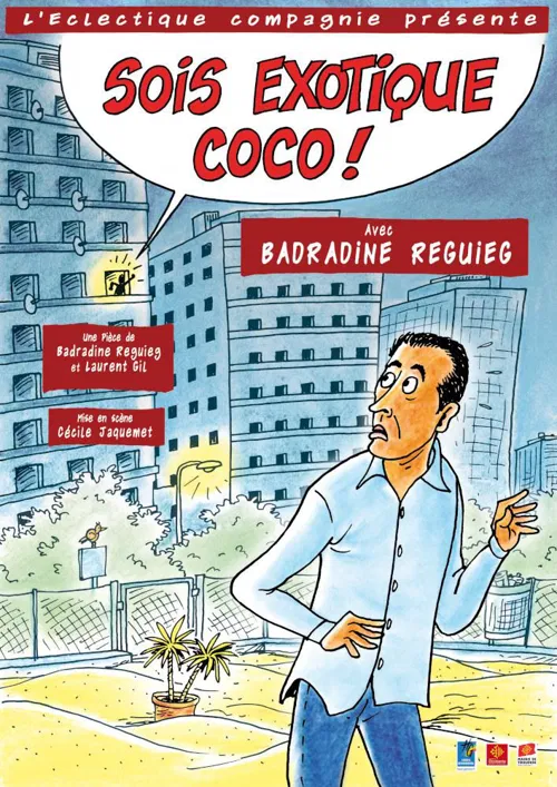 Affiche de Sois exotique coco !