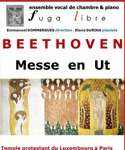 Affiche de Beethoven Messe en Ut