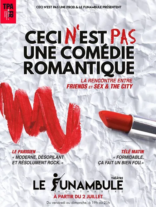 Affiche de Ceci n'est pas une comédie romantique
