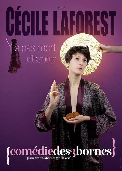 Affiche de Cécile Laforest dans Y'a pas mort d'homme