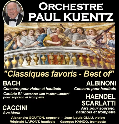 Affiche de Orchestre Paul Kuentz | Eglise de la Madeleine
