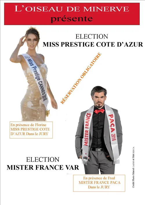 Affiche de Election Miss Prestige et Mister France Haut Var