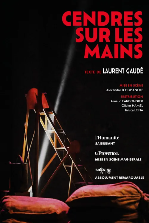 Affiche de Cendres sur les mains